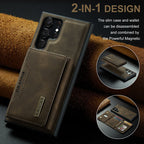 Leather Magsafe Wallet for Samsung Galaxy S Series