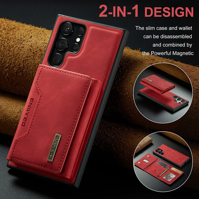 Leather Magsafe Wallet for Samsung Galaxy S Series