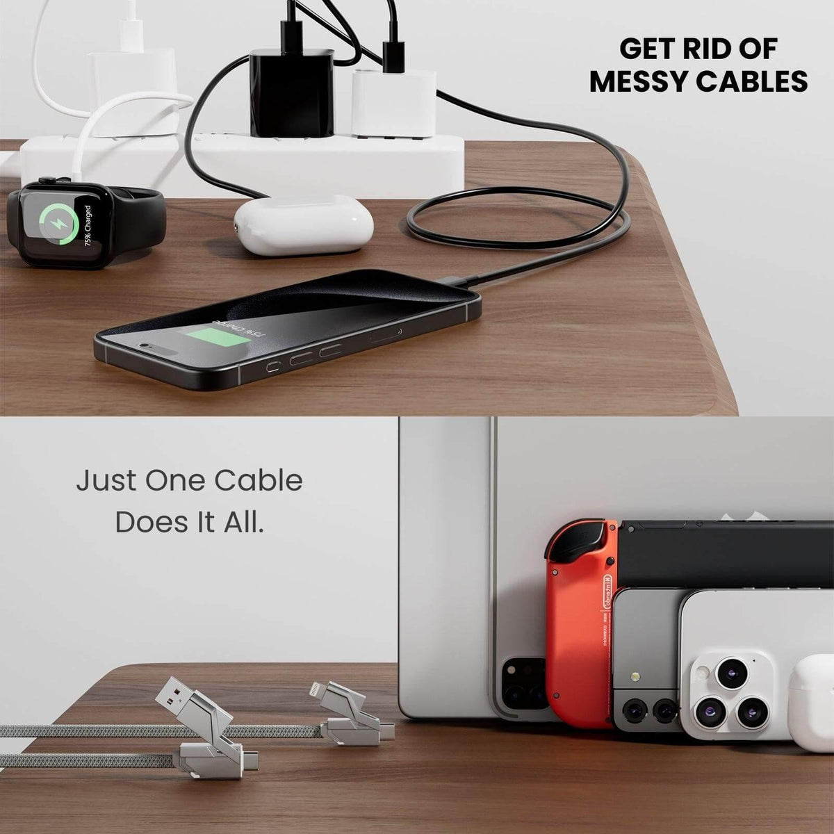 4-in-1 Charging Cable