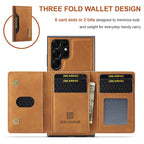 Leather Magsafe Wallet for Samsung Galaxy S Series