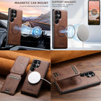 MagFold Wallet Stand Case For Samsung Galaxy S Series