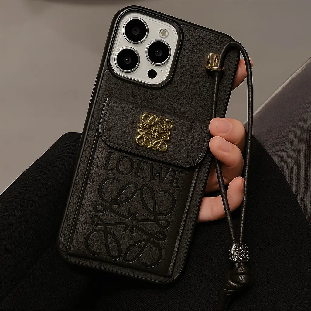 LuxFold™ Leather Wallet Case - iPhone Series
