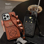 LuxFold™ Leather Wallet Case - iPhone Series