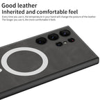 Shockproof Magnetic Wireless Charging S24 Ultra Case - Odin case