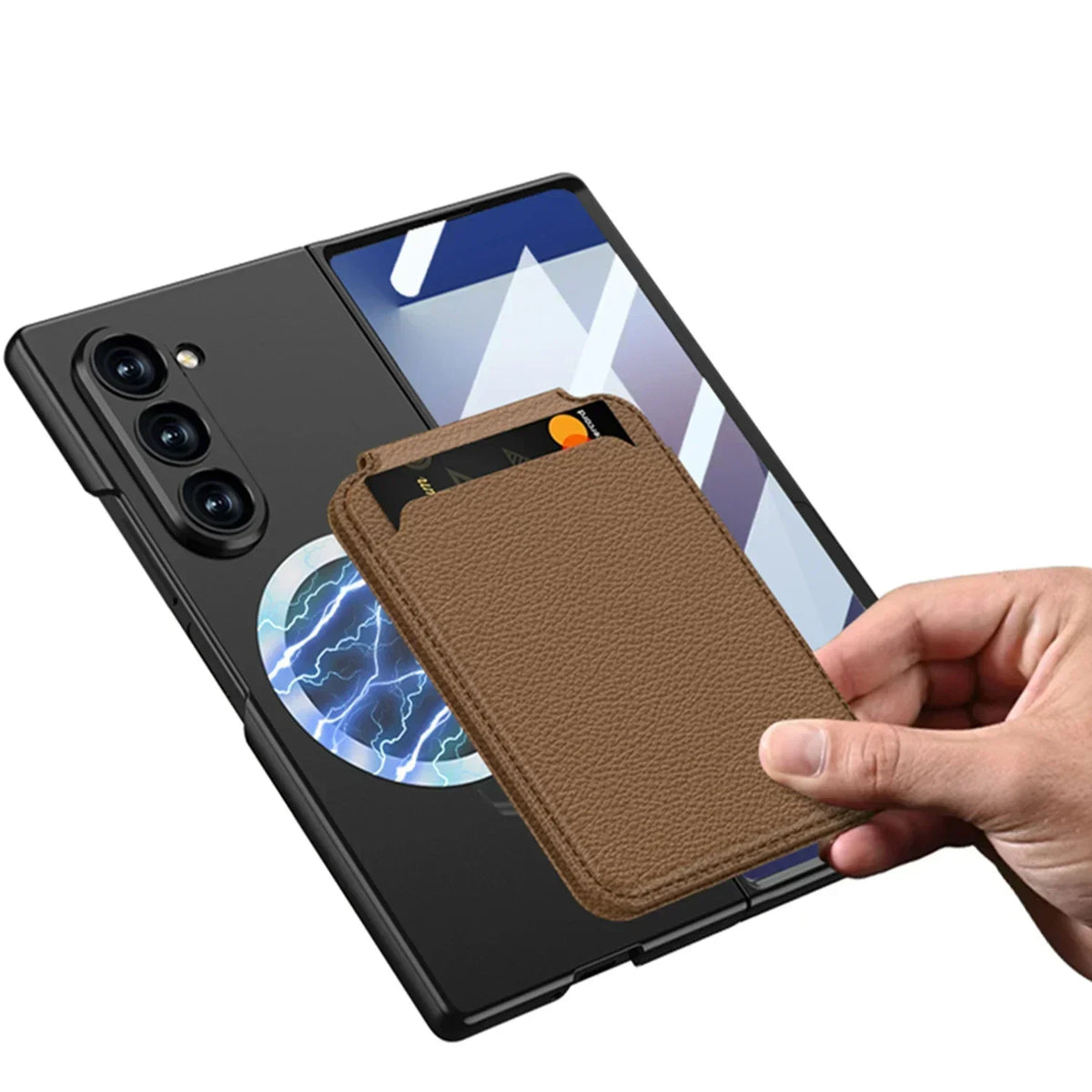 Magnetic Wallet Stand Case for Z Fold Series