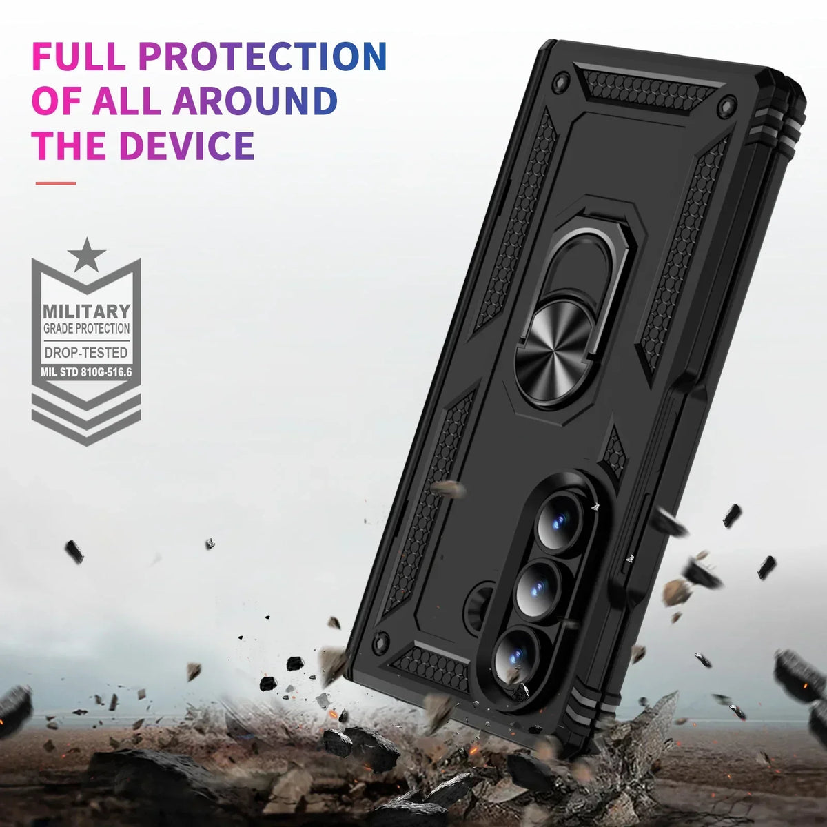 FortiFold Armor – Rugged Kickstand Case for Galaxy Z Fold Series
