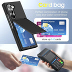 FlexView Clear – Transparent Card Holder Case with Stand for Z Fold