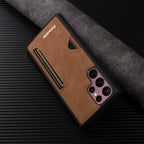 RetroVault™ Card Slot Leather Case