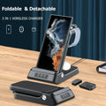 3 in 1 Foldable Wireless Charger for Galaxy S24 Series - Odin case