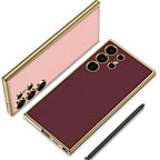 S24 Case Luxury Leather Shockproof - Odin case