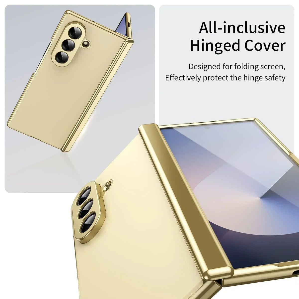 MagFold Slim – Magnetic Leather Case for Galaxy Z Fold