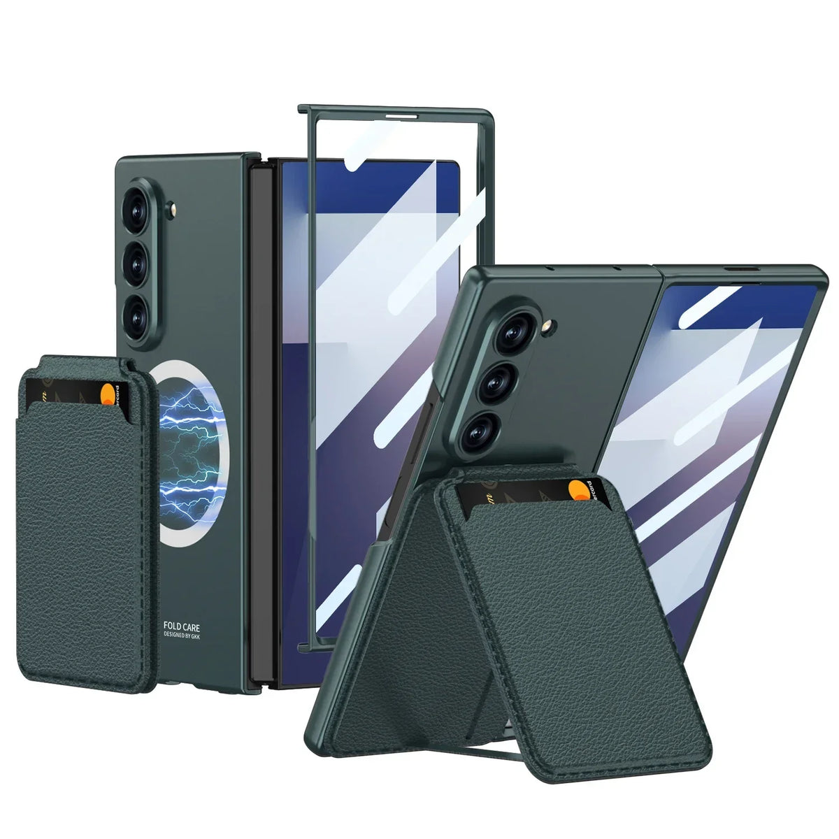Magnetic Wallet Stand Case for Z Fold Series