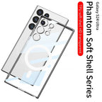 Samsung Galaxy S24 Transparent Magnetic Wireless Charging Case - Odin case