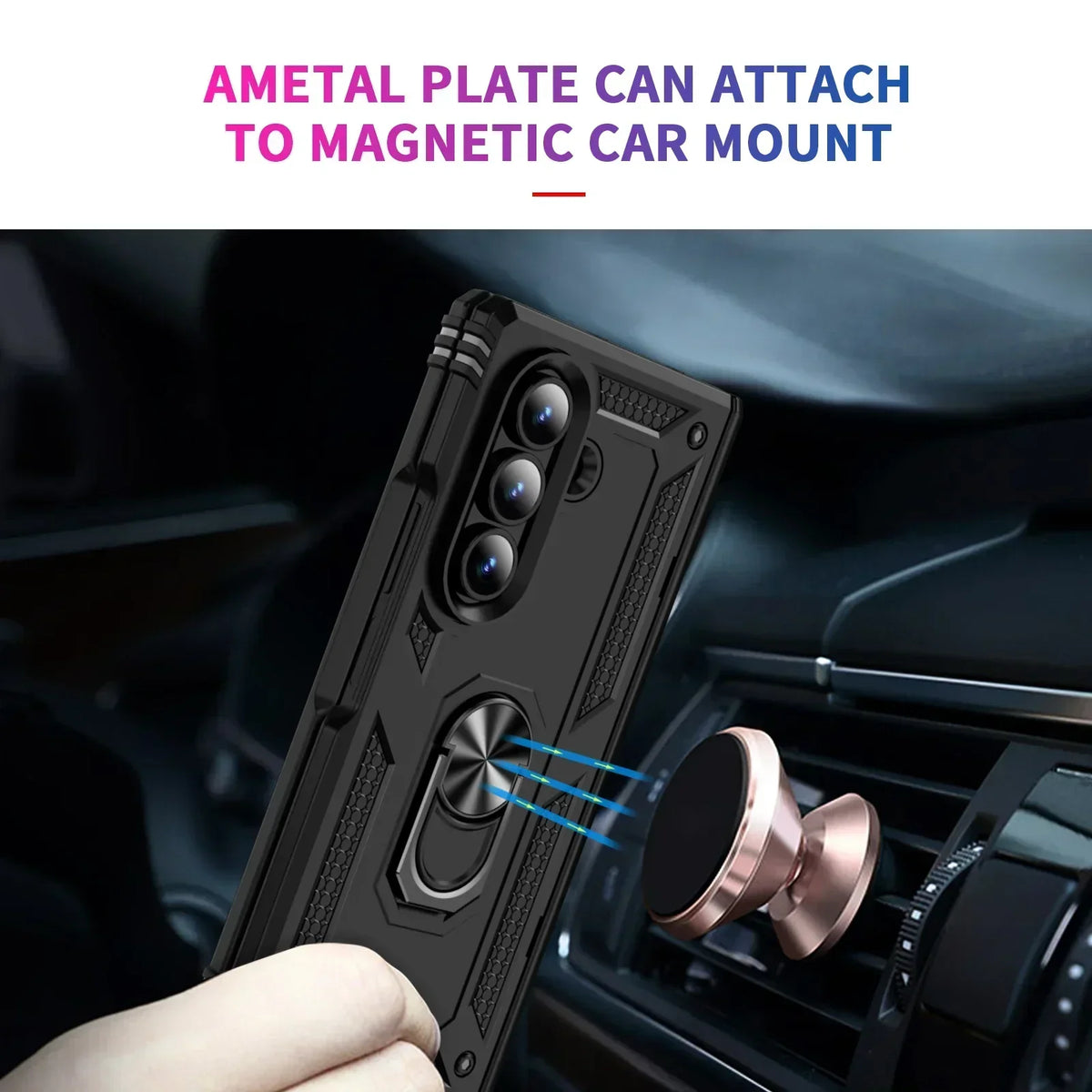 FortiFold Armor – Rugged Kickstand Case for Galaxy Z Fold Series