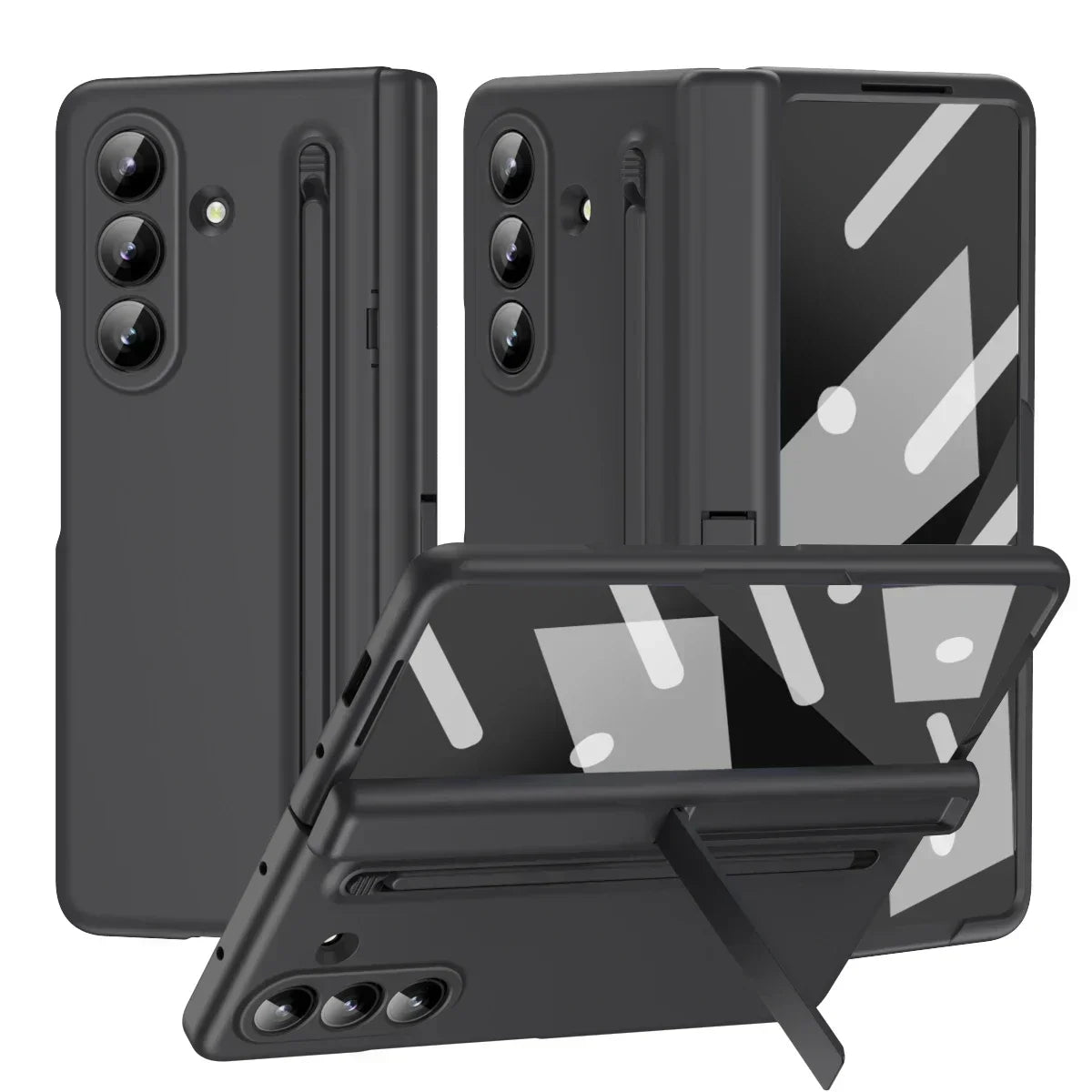 All-in-One Hard Case with S Pen Slot for Galaxy Z Fold Series