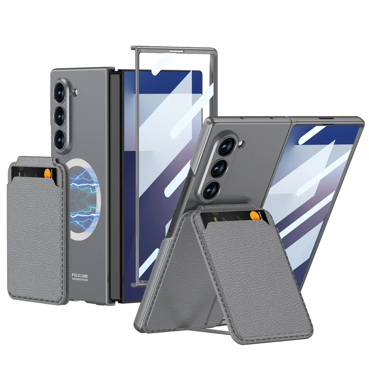 Magnetic Wallet Stand Case for Z Fold Series