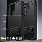 Protective Case for Samsung Galaxy S24 with Kickstand