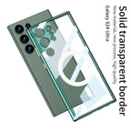 S24 Ultra Shockproof Transparent Magnetic Case - Odin case