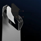 Leather Aromatherapy Magnetic Charging Ring Phone Case for iPhone