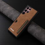 RetroVault™ Card Slot Leather Case