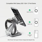 TriCharge Pro – 3-in-1 Fast Wireless Charger for Samsung S Series