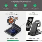 TriCharge Pro – 3-in-1 Fast Wireless Charger for Samsung S Series