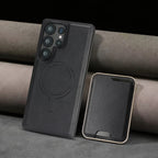 ExecLayer Pro – 2-in-1 Business Leather Wallet Case for Galaxy S Ultra & Plus Series