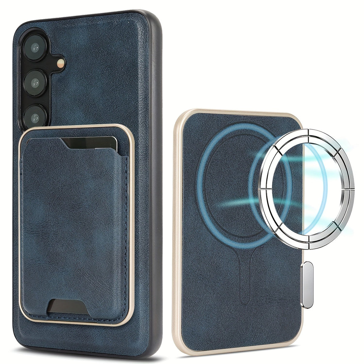 ExecLayer Pro – 2-in-1 Business Leather Wallet Case for Galaxy S Ultra & Plus Series