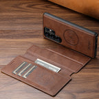 SnapVault Wallet Magnetic Detachable Leather Case
