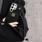 LuxeLeather™ Embossed Wallet Case